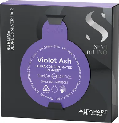Obrázok produktu pre Alfaparf Sublime Blonde&Silver Ultraconcentrated Hair Pigment Violet-Ash 10ml