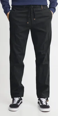 Produktbild von INDICODE IDIves Herren Leinenhose Sommerhose Lange Stoffhose mit Kordel Gürtelschlaufen Leinenmix Eingrifftaschen Regular fit