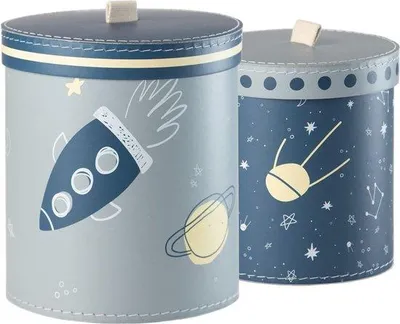 Image de Lot de boîtes de rangement « Univers »