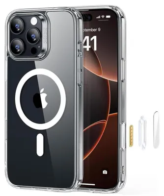 Produktbild von ESR – Classic Hybrid HaloLock Hülle für iPhone 16 Pro – transparent