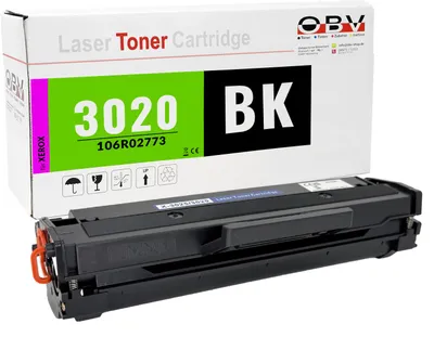 Produktbild von Xerox 106R02773 kompatibler Toner Schwarz - Phaser 3020 WorkCentre 3025 Phaser 3020 NT