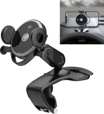 Obrázok produktu pre Auto Multi-funkčné Center Console Mobile Phone Holder s číslom plate