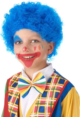 Produktbild von Carnival Toys 1708, Karnevalskostüm-Perücke, Erwachsener, Weiblich, Blau, 60 g