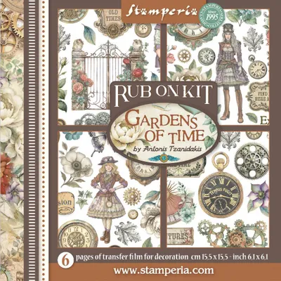 Produktbild von Rub On Sortiment "Gardens of Time"