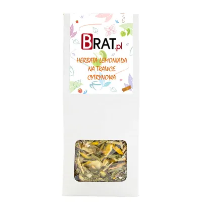 Zdjęcie produktu dla Herbata owocowa - Lemoniada na Trawce Cytrynowa 50g Brat.pl