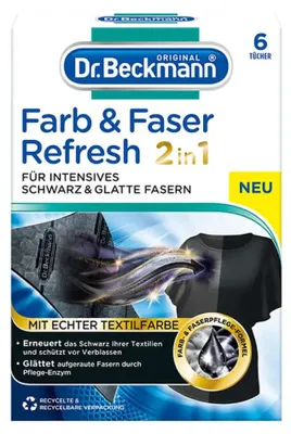 Zdjęcie produktu dla DR. BECKMANN Intensive Black Wipes 3w1