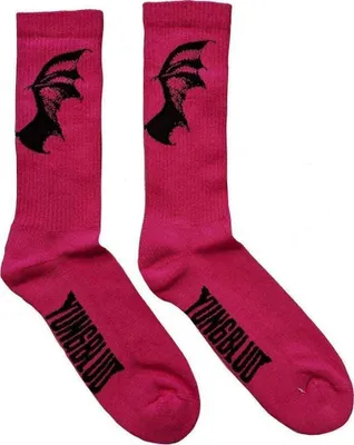 Obrázek produktu pro Yungblud Life on Mars Tour Pink 36-40 Dámské Ponožky