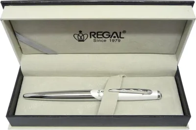 Obrázok produktu pre Guľôčkové pero Regal Themis white - 25407B gel