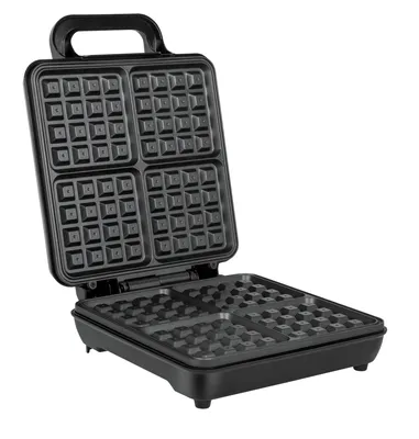 Obrázek produktu pro Teesa TSA3224, 4 vafle/vaflí, Čtverec, Černá, Nerezová ocel, Nerezová ocel, 0,68 m, 1100 W