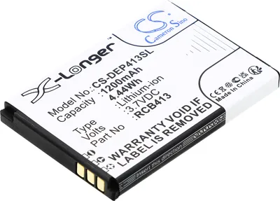 Produktbild von TECHTEK Akku Kompatibel mit [Doro] Primo 406, Primo 413, Primo 414 Ersetzt RCB01P01, für RCB413, für RCBNTC01