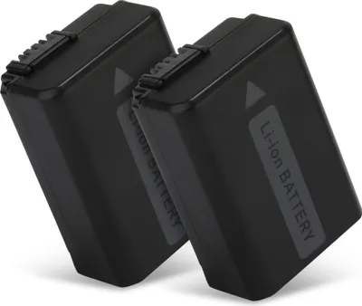 Produktbild von CELLONIC 2x Akku für Kamera Kompatibel mit Sony ILCE-6000 (α6000), A6400 ILCE-6400, Alpha 6400 ILCE-6400, NP-FW50 - (1030mAh , 7.4V)