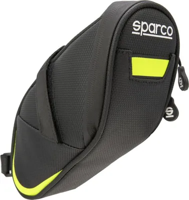 Immagine prodotto di Borsa gialla Sparco in materiale composito impermeabile e resistente all'abrasione