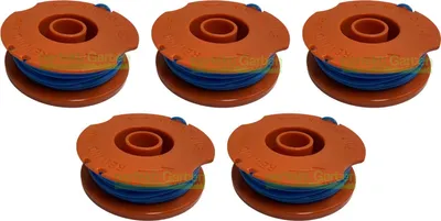 Image de 5 bobines de fil pour Flymo Minitrim Countour 500XT FLY020 5137651-74 Débroussailleuse