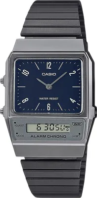 Produktbild von CASIO Casio Vintage Damenuhr Schwarz Casio-AQ-800EB-2AEF