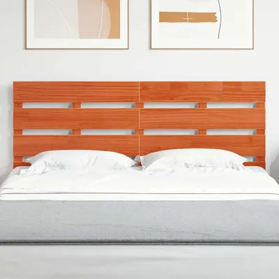 Produktbild von vidaXL Kopfteil Wachsbraun 160,5 x 3 x 80 cm Massives Kiefernholz