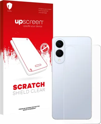 Produktbild von upscreen Schutzfolie für Samsung Galaxy S25 Edge (Rückseite) Displayschutz Displayschutzfolie Folie Klar Transparent