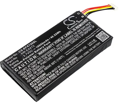 Image de TECHTEK Batterie compatible avec [EXFO] MAX-5205, MAX-710B, MAX-710B-M1, MAX-710B-M1-E1, MAX-715B, MAX-720B, MAX-730B, MAX-730C, MAX-730M, MAX-735C,