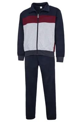 Produktbild von Herbold Herren Freizeitanzug Hausanzug Trainingsanzug Sportanzug Jogginganzug
