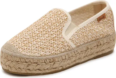 Immagine prodotto di N9892 Slip-On Espadrillas Donna Vidorreta Woman Rafia/Lurex Shoes