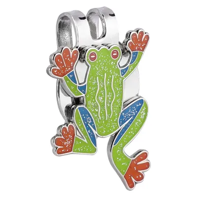 Produktbild von Frosch-Clip, Zubehör aus langlebigem Metall, Mini-Magnetballmarker für Golfer-Hut-Visier
