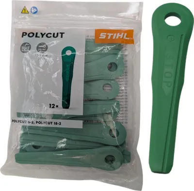Produktbild von Stihl Ersatzklingen 12 Stk. PolyCut 6-2 FS 38, 40 Mähkopf 18-2 FSA 80, FSA 80 R
