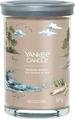 Produktbild von Yankee Candle Signature Seaside Woods Tumbler 567g, Zylinder, Braun, Zitrus, Blumig, 100 h, 1 Stück(e)