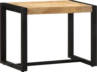 Immagine prodotto di Panca 60x35x45 cm in Legno Massello di Mango Grezzo