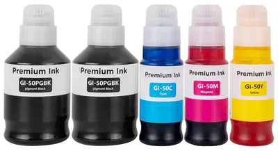 Produktbild von GI-50 Tintenpatronen Multipack - Kompatibel mit Canon Pixma G-Serie