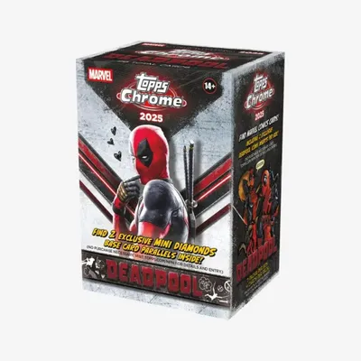 Produktbild von 2025 Topps Chrome Deadpool Value Box