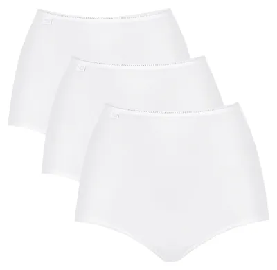 Immagine prodotto di sloggi Donna 247 Microfibra Maxi C3P Slip Bianco 42 Sloggi Intimo Donna