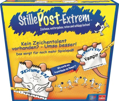 Produktbild von Goliath Stille Post Extrem (6-Spieler)