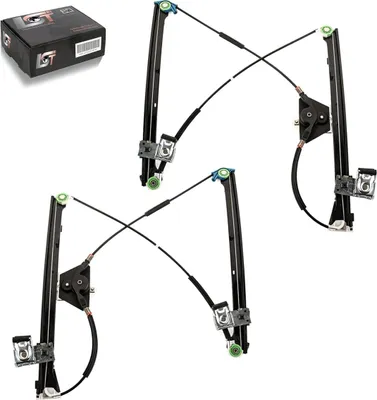 Produktbild von 2x Fensterheber manuell vorne links rechts für VW CADDY POLO SEAT CORDOBA IBIZA