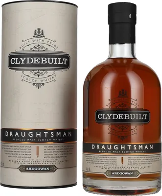 Produktbild von Ardgowan Clydebuilt DRAUGHTSMAN Blendend Malt Scotch Whisky 46% Vol. 0,7l in Geschenkbox
