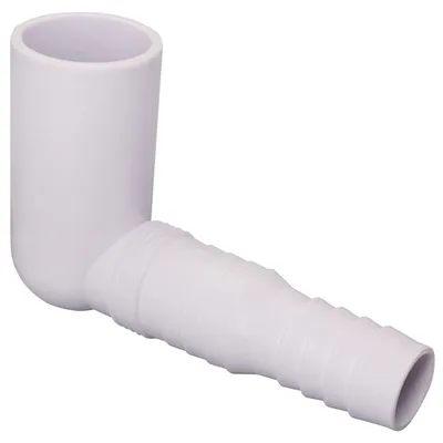 Ablaufanschluss 32 x 20-24 mm, 90° für Waschmaschine