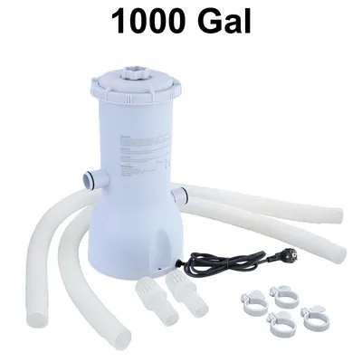 Produktbild von Pool Filterpumpe Wasserfilter RX1000 für Swimmingpool 3785 l/h 1000 GAL