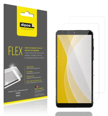 Image de 2x Film de protection d'écran pour Oilsky M502, recouvre 100% de l'écran, dipos Flex