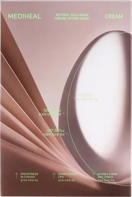 Zdjęcie produktu dla MEDIHEAL Retinol Collagen Cream Lifting Mask 30 ml - ujędrniająca maska w płachcie