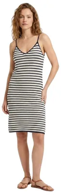 Produktbild von Zara Damen-Sommerkleid, durchbrochen, mit Trägern, gestreift S