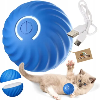 Produktbild von Uciehende Interaktive LED-Ball USB Katzenspielzeug