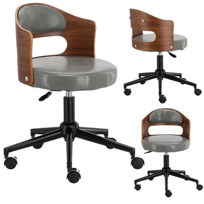 Produktbild von Kosmetikhocker Friseurstuhl Sattelhocker SPA mobil grau