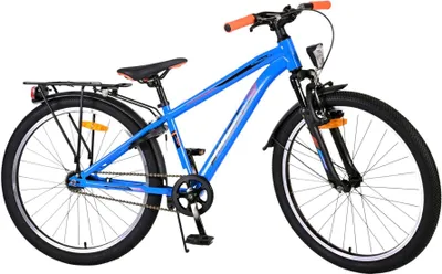 Produktbild von TPFSports Cross Kinderfahrrad - Jungen - Rücktritt + Handbremse - 24 Zoll - Blau