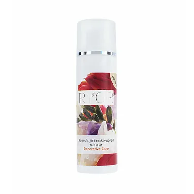 A product shot of a bottle of Ryor makeup.