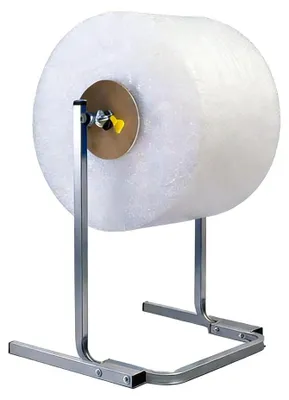 Luftpolsterfolien-Spenderständer 40 cm, vertikaler Rollenhalter aus Stahl