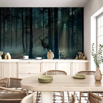Produktbild von Vlies Fototapete - Mystical Forest - Third Variant 200x140 cm Landschaften c-C-0431-a-d