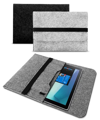 Produktbild von Sleeve Hülle für Acer Iconia X12 Tasche Filz Tablet Schutzhülle Schutzcase CoverNotebook Sleeve Farbe:Grau
