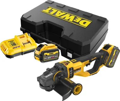 Produktbild von DeWALT DCG460X2 Akku Winkelschleifer bürstenlos 54V FlexVolt Ø 230 mm 9Ah Koffer
