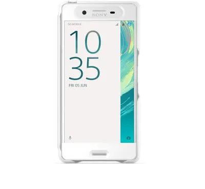 Produktbild von Sony Smart Style Cover Touch SCR50 Xperia X Weiß, 1301-5608