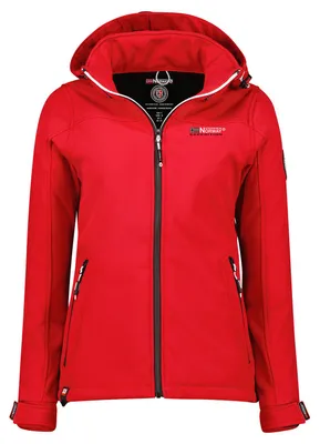 Produktbild von Geographical Norway Damen TAKENI Softshelljacke Rot Größe XL WY9179F/GN-RED