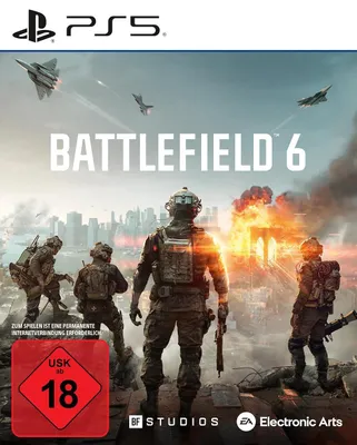 Obrázek produktu pro Electronic Arts Battlefield 6, PlayStation 5, Režim multiplayer, Starší, Fyzické médium