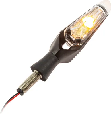Immagine prodotto di KOSO Indicatori di direzione universali per moto a LED Marte nero opaco omologati E